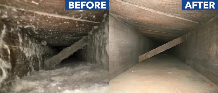 Duct Cleaning Before and After Fountain Hills